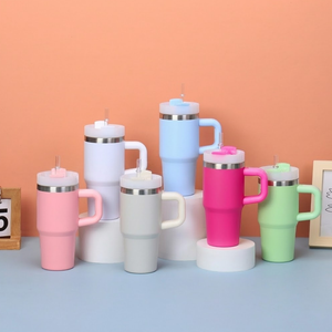 كوب حراري ستانلس بيد مع غطاء