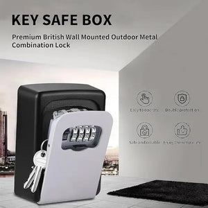 صندوق مفاتيح متين مع أرقام سرية