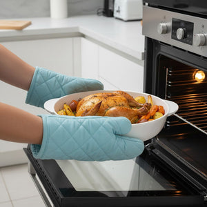 طبق تحميص بيضاوي مستطيل