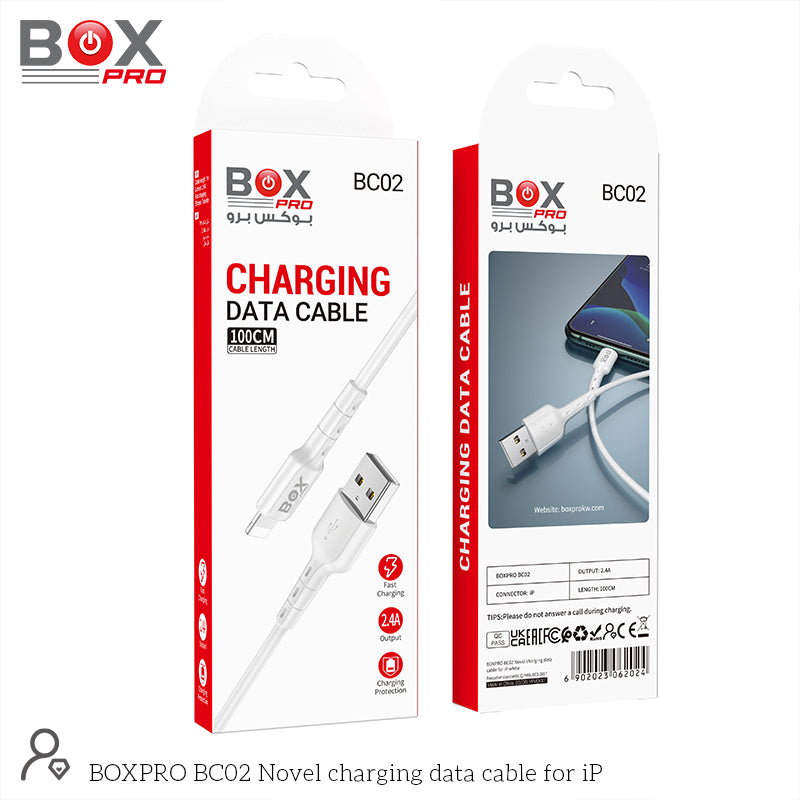 BOXPRO BC02 Novel charging data cable for IP