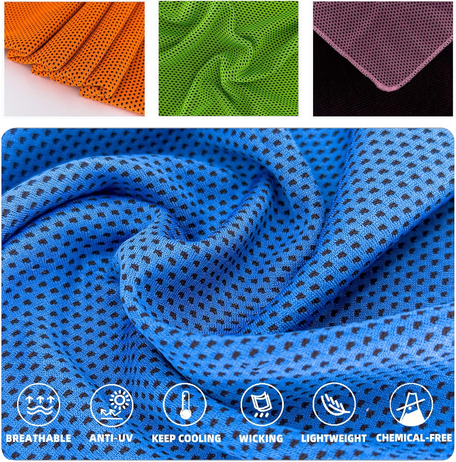 Pack Microfiber Cooling Towels - 1pcs