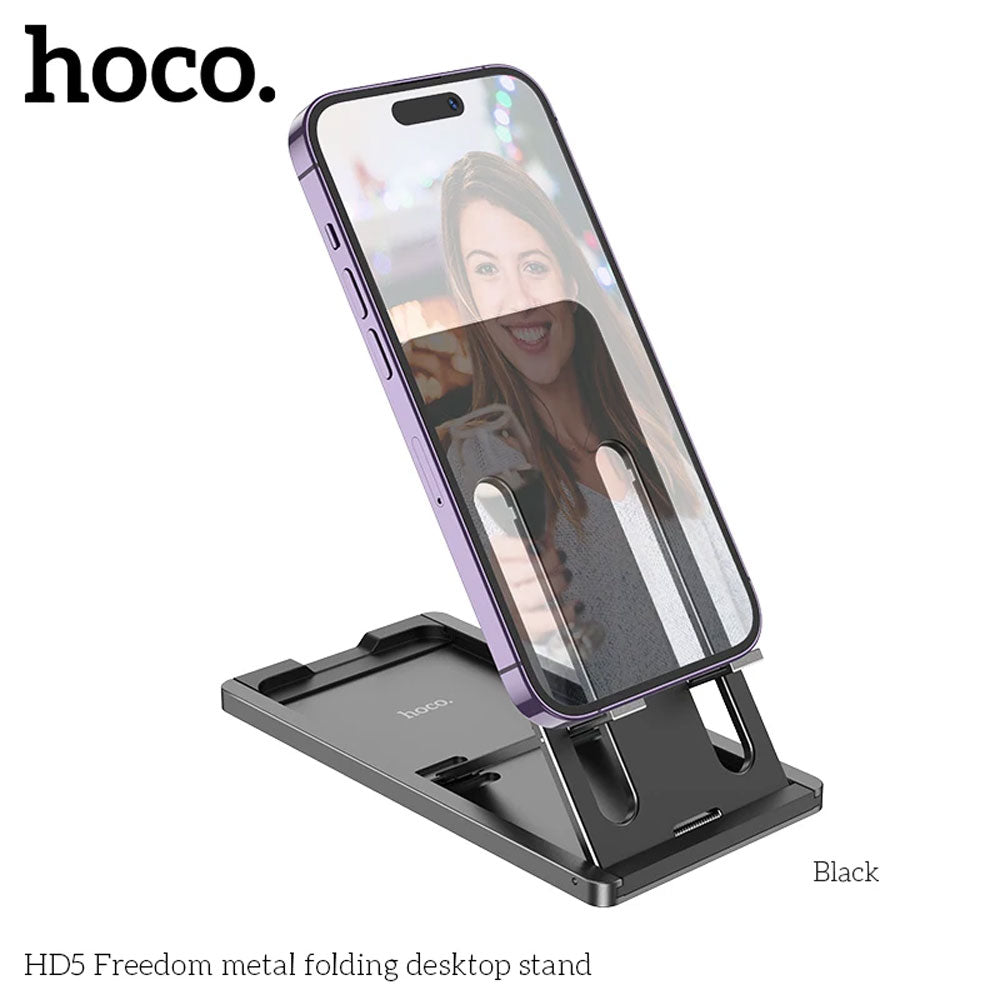 حامل هواتف معدني قابل للطي Hoco HD5 Freedom