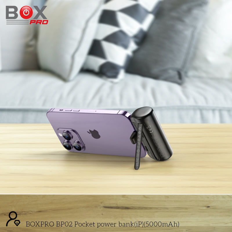 BOXPRO BP02 Pocket power bank(iP)(5000mAh)