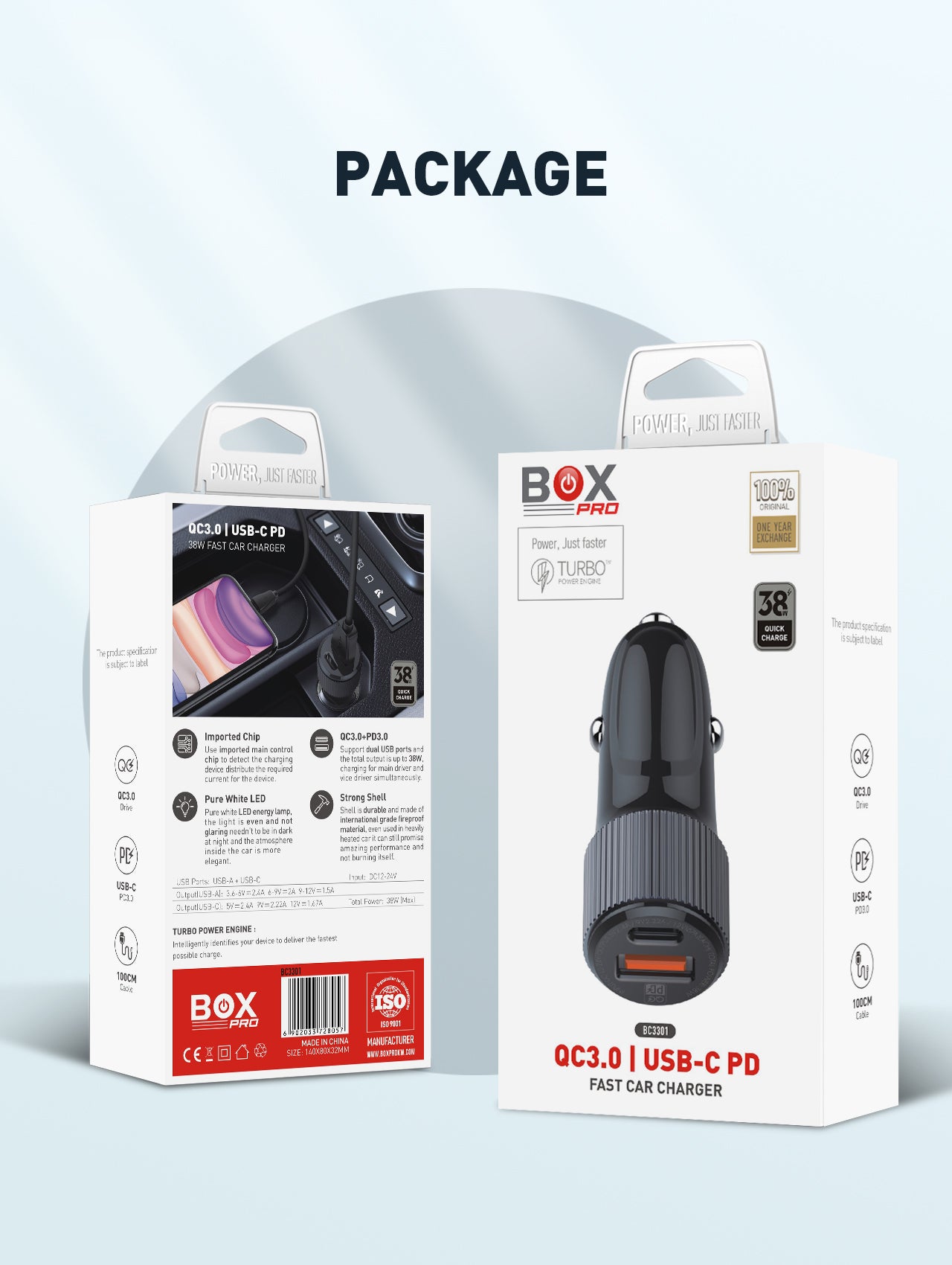Box Pro Travel package 14 products