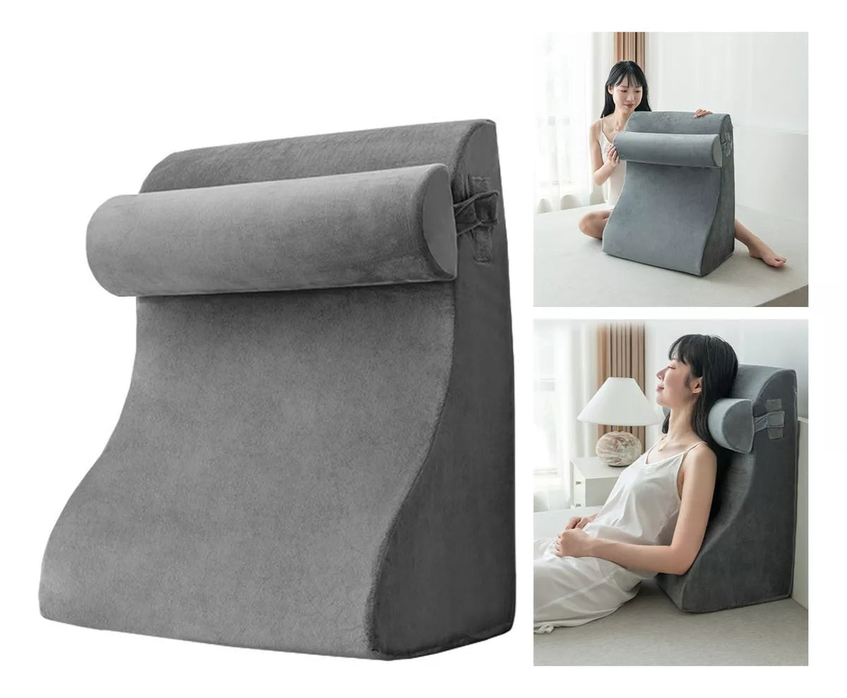 Bed Wedge Pillow Set