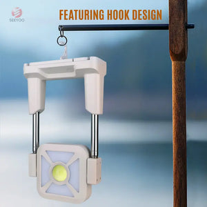 مصباح تخييم يعمل بالطاقة الشمسية