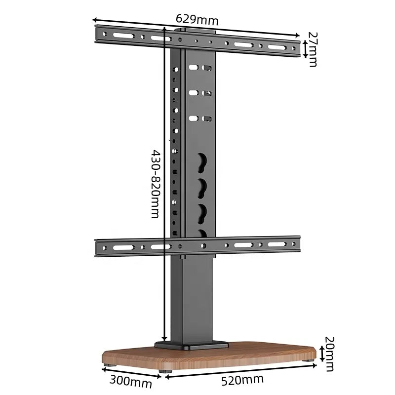 حامل تلفزيون LCD على سطح الطاولة ب من 26 بوصة حتى 75 بوصة