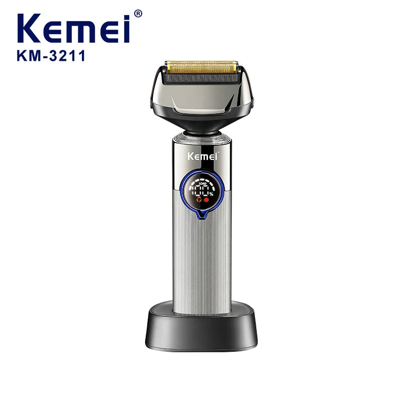 KEMEI KM-3211 Rechargeable IPX5 Waterproof Electric Shaver