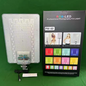 لوحة إضاءة LED RGB PM-60