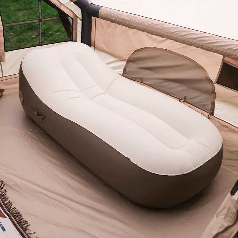 أريكة قابلة للنفخ للاستخدام في التخييم في الهواء الطلق 