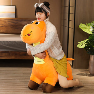 مقعد دمية ديناصور صغير للأطفال