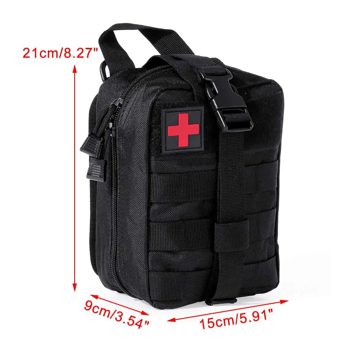 Camping & Hunting First Aid Bag With Large Storage Capacity