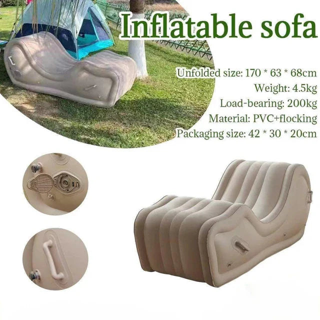 Folding sofa for home and travel
