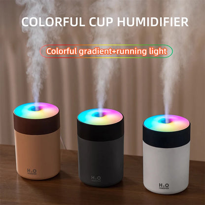 300ml H2O Air Humidifier Portable Mini USB Aroma