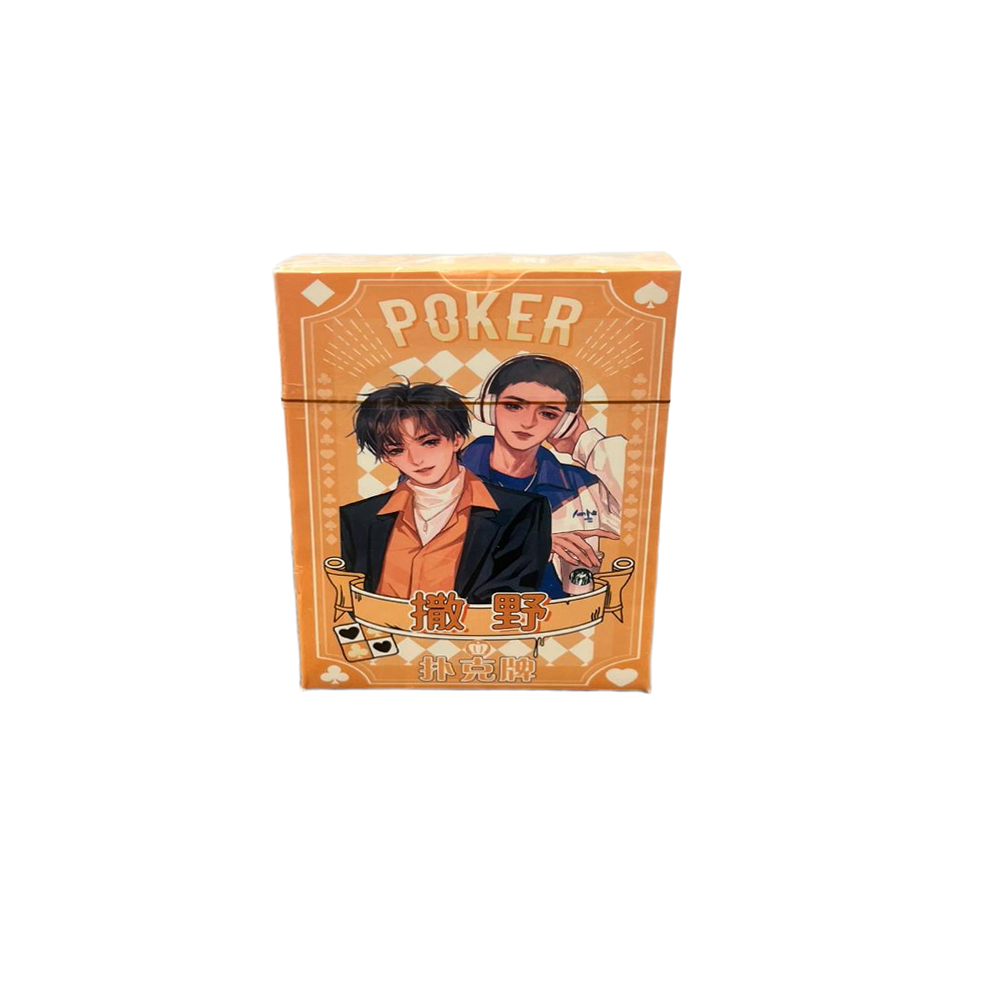 Anime Poker Cards Set 54 sheets