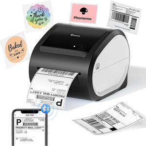 Phomemo D520-BT Thermal Label Printer / Black