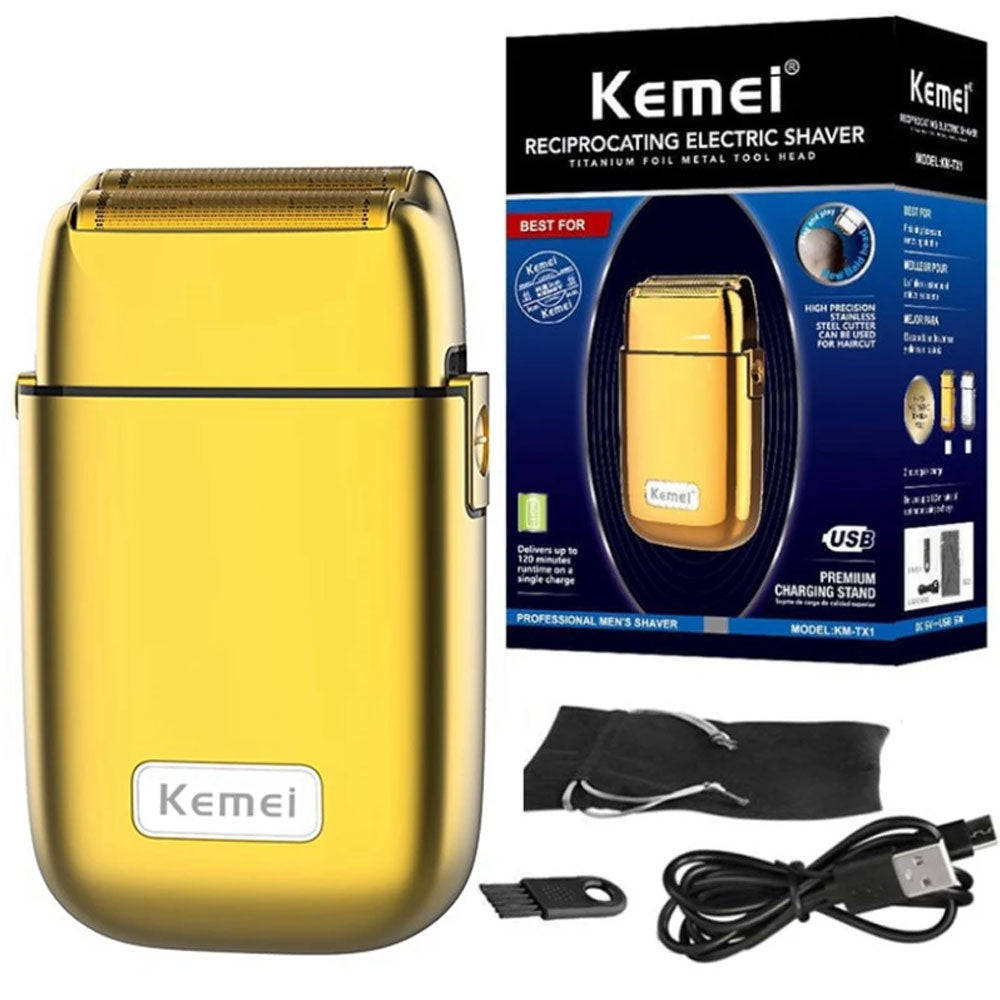 KEMEI KM-TX1 Electric shaver and beard and hair trimmer for men