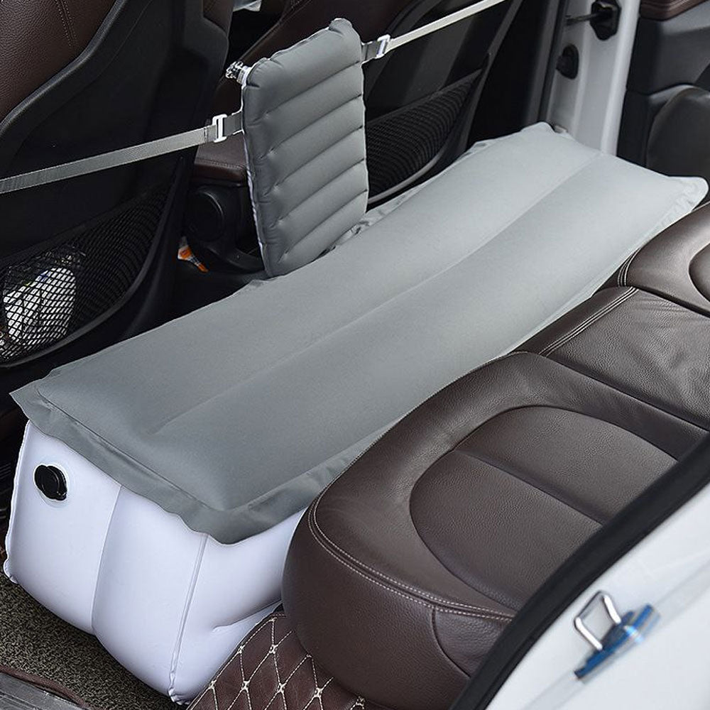 Car inflatable travel bed for car back seat