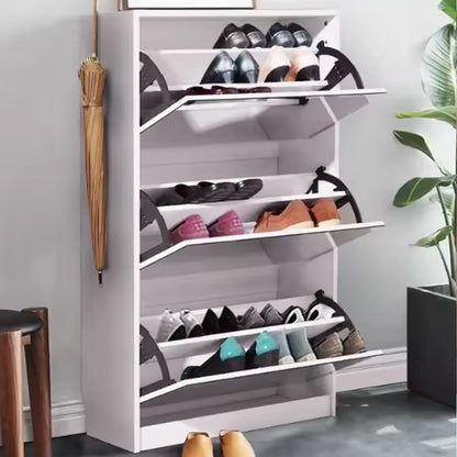 خزانة أحذية مع مرآة 3 طبقات من بوكس برو