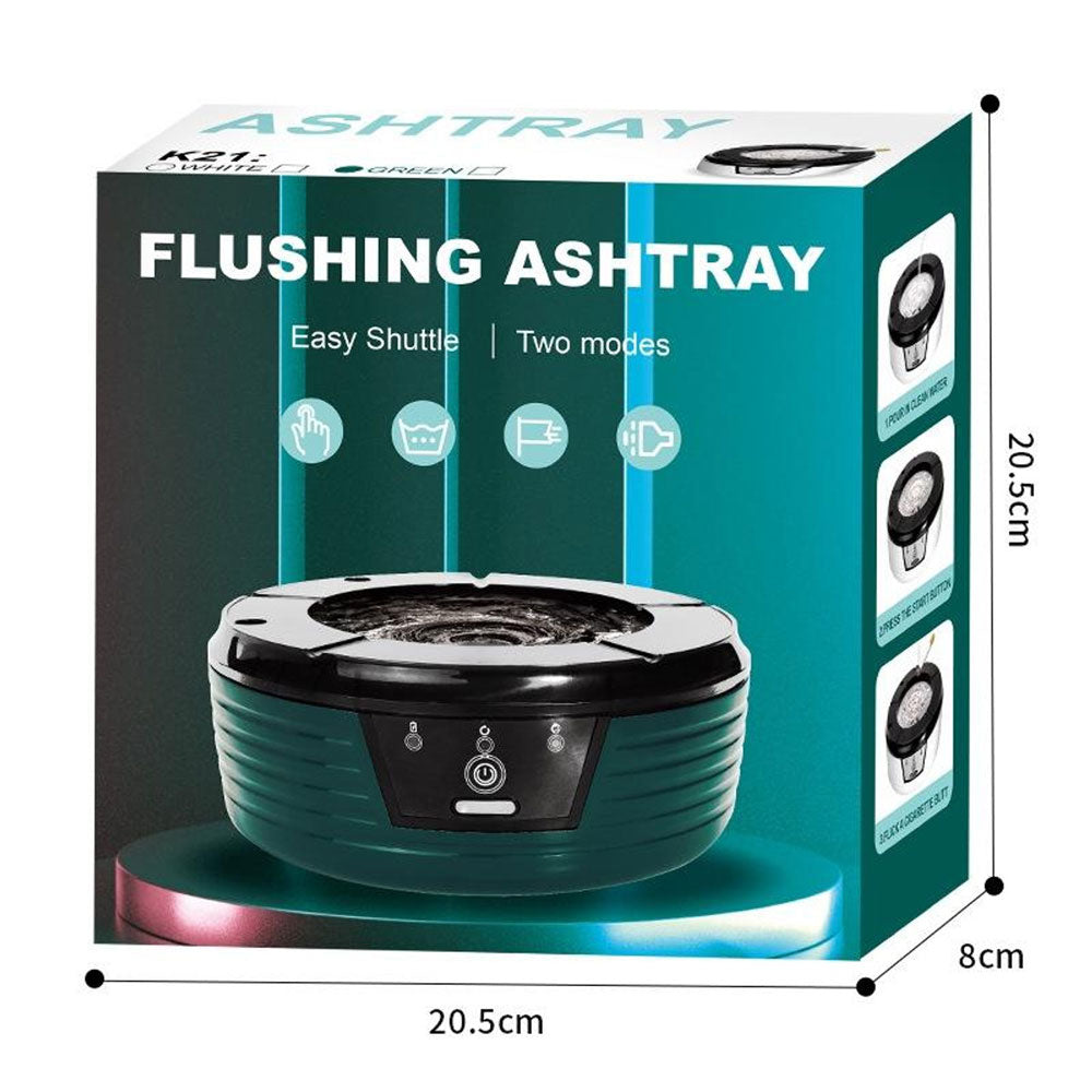 Automatic Flushing Ashtray