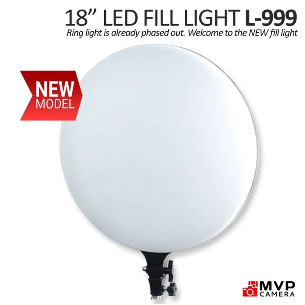 L-999 18 Inch Flat Photography LED Fill Light