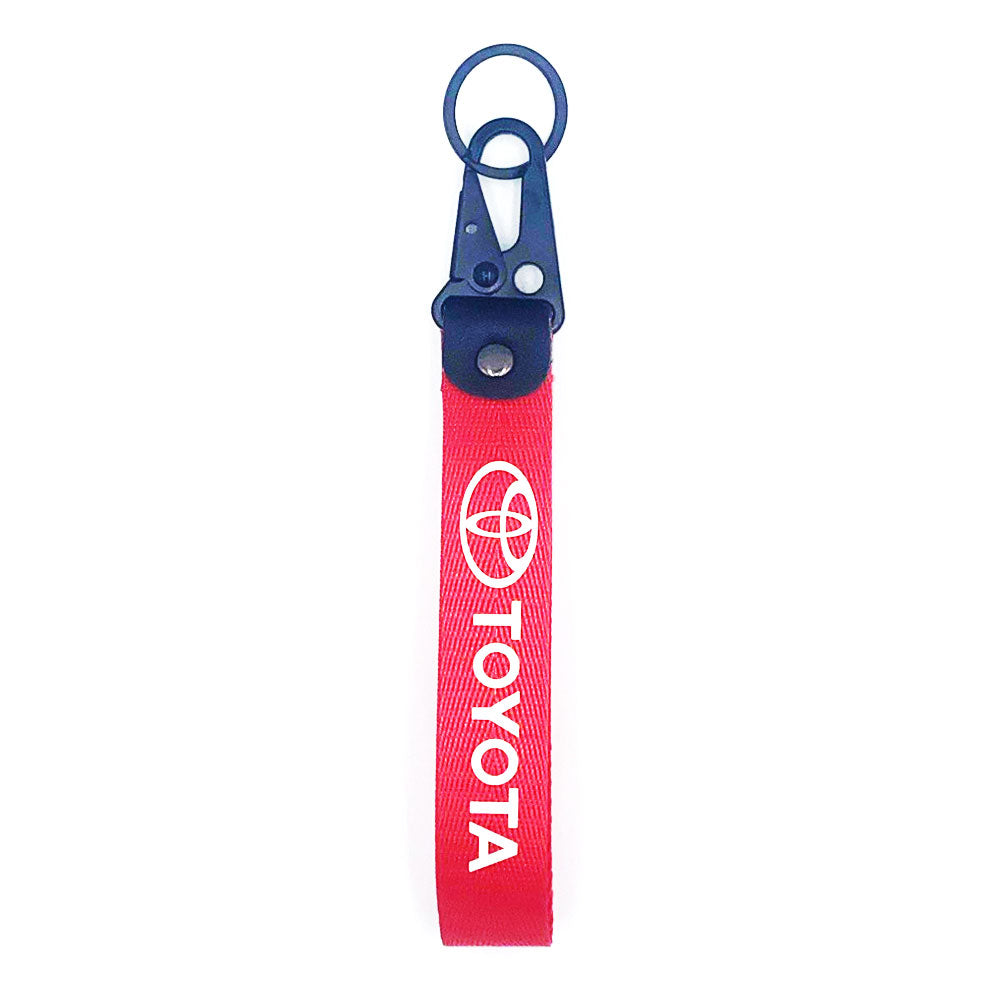 ميدالية مفاتيح لنمط تويوتا / أحمر