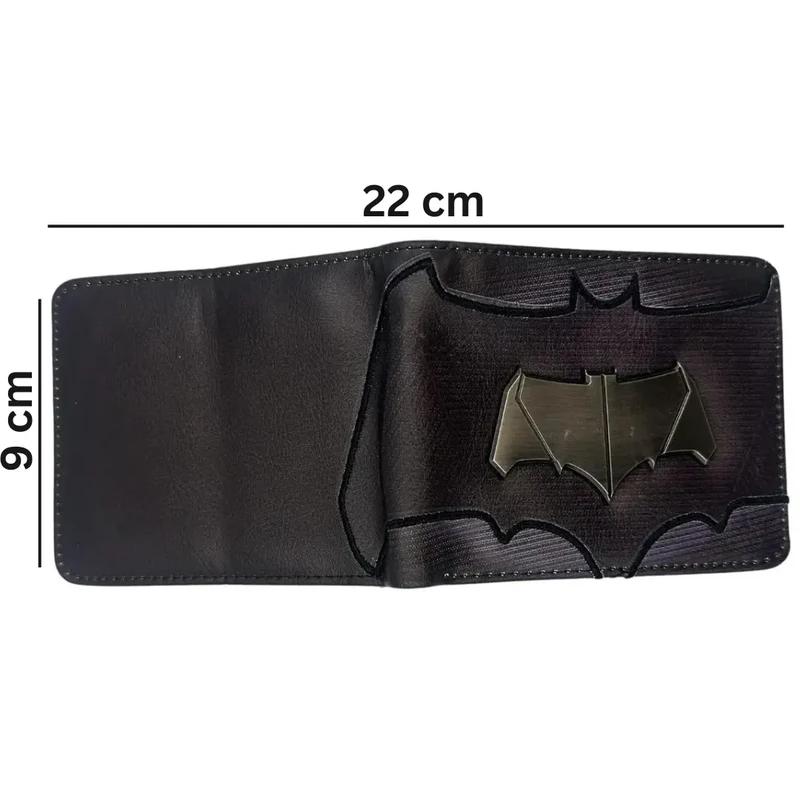 محفظة جلدية برمز الخفاش