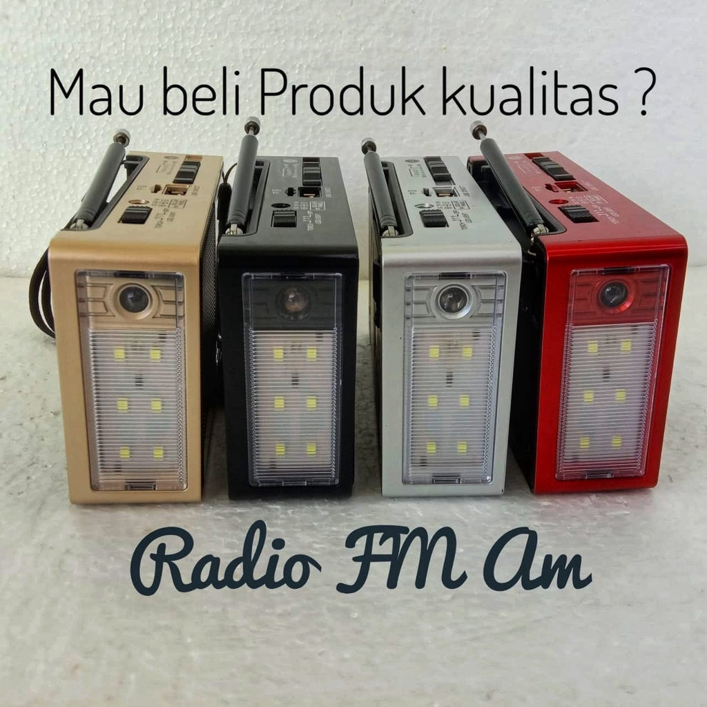 Golon RX-8866BT راديو محمول و مصباح يدوي