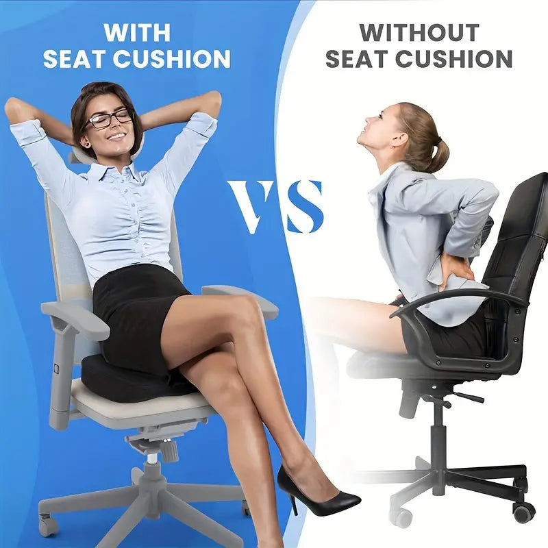 Seat cushion for office chair