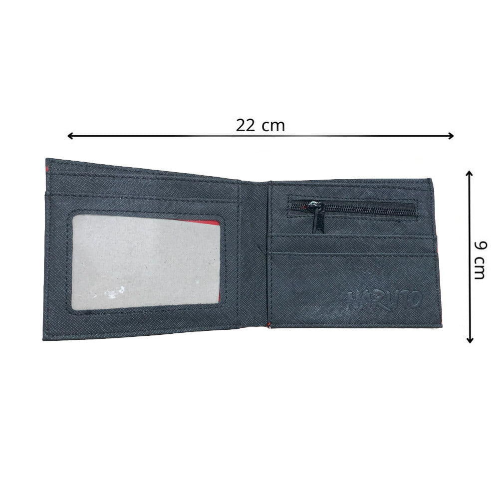 Kakashi X Susanoo Printed PU Leather Wallet