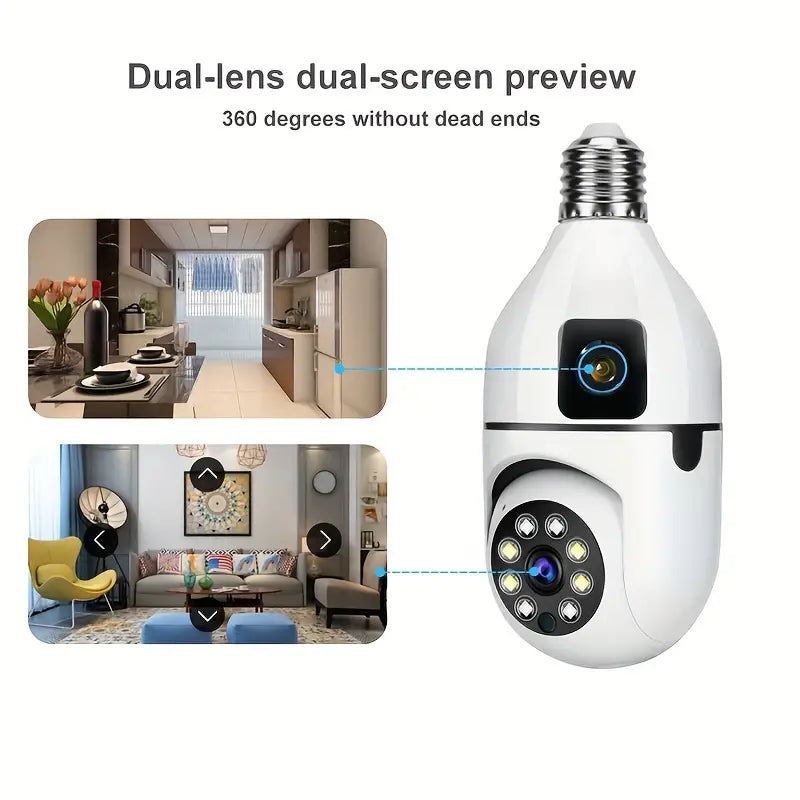 V380 Wifi IP Camera Dual Lens 1080P