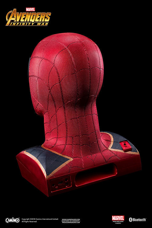Avengers 3 Spider-Man Mask Bluetooth Speaker