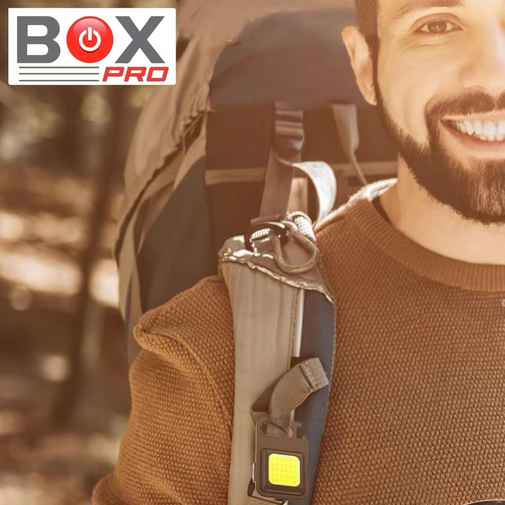 BoxPro-27 مصباح يدوي صغير قابل لإعادة الشحن