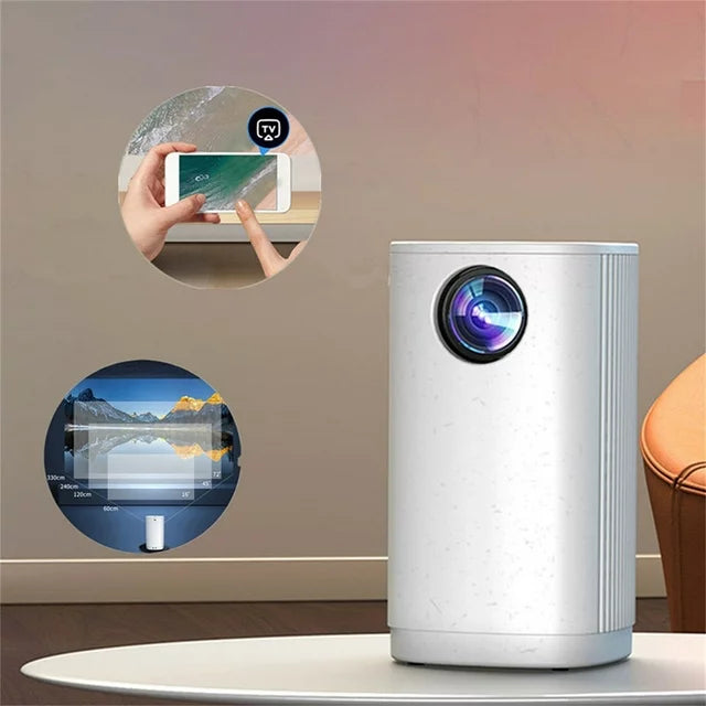 T30 Portable Projector, FHD 1080P WiFi Bluetooth