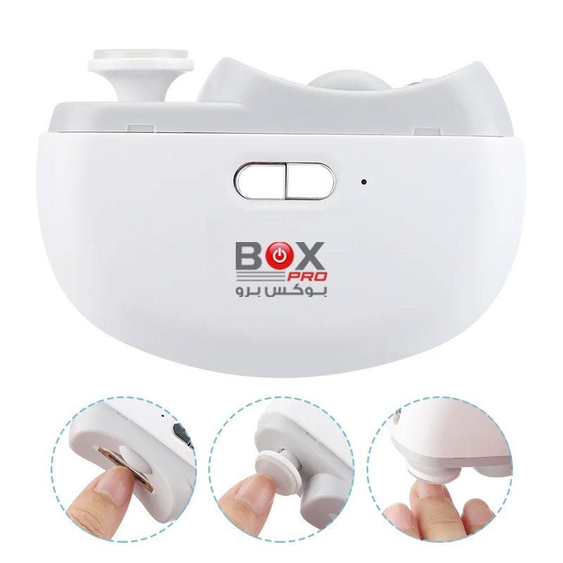 BoxPro 01-2in1 Automatic Trimmer Electric Nail Clipper