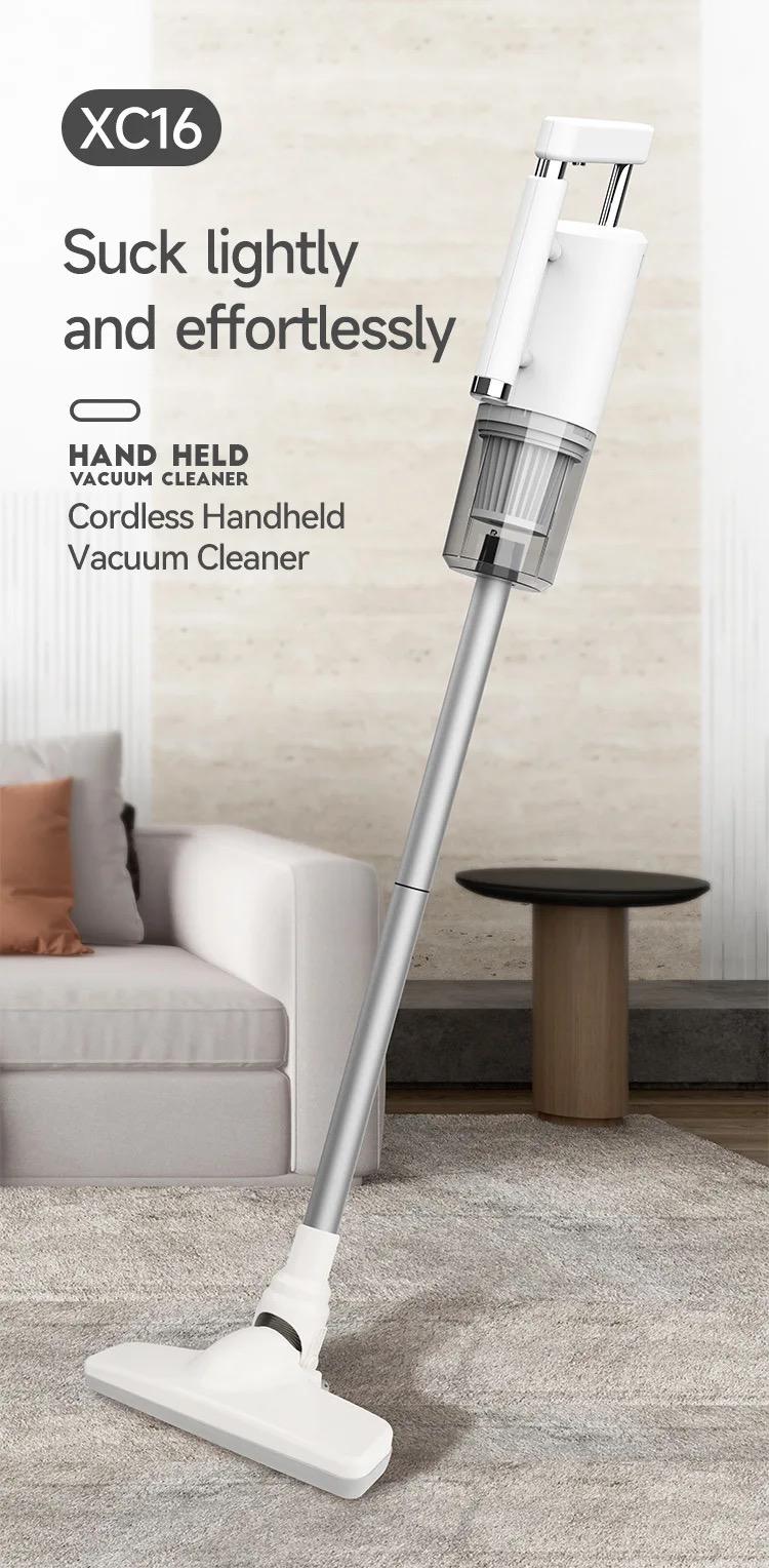 Rechargeable cordless vacuum cleaner