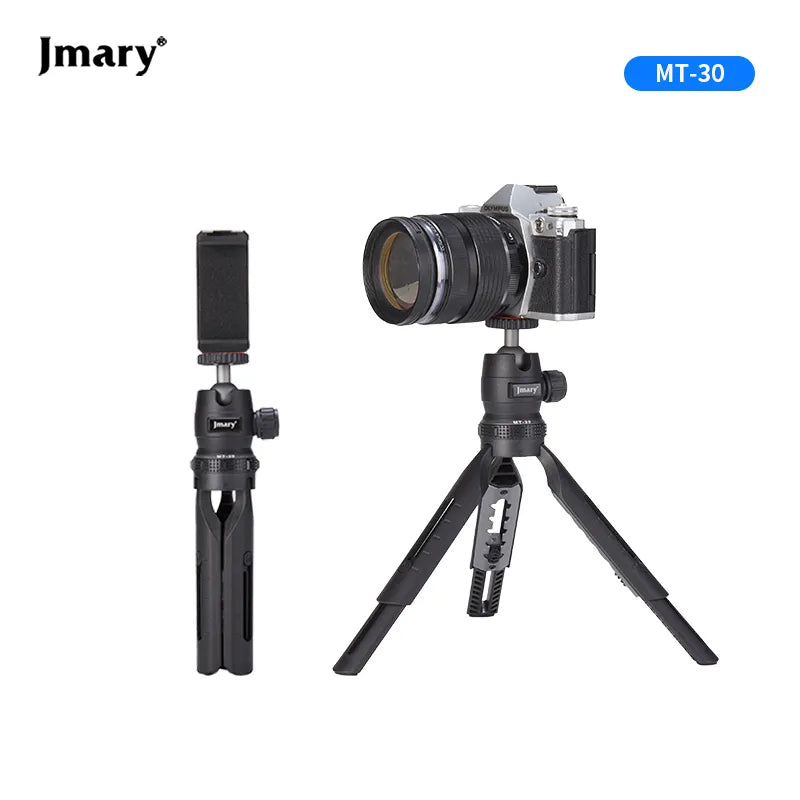 Jmary MT-30 حامل كاميرا  ثلاثي القوائم صغير قابل للتمديد