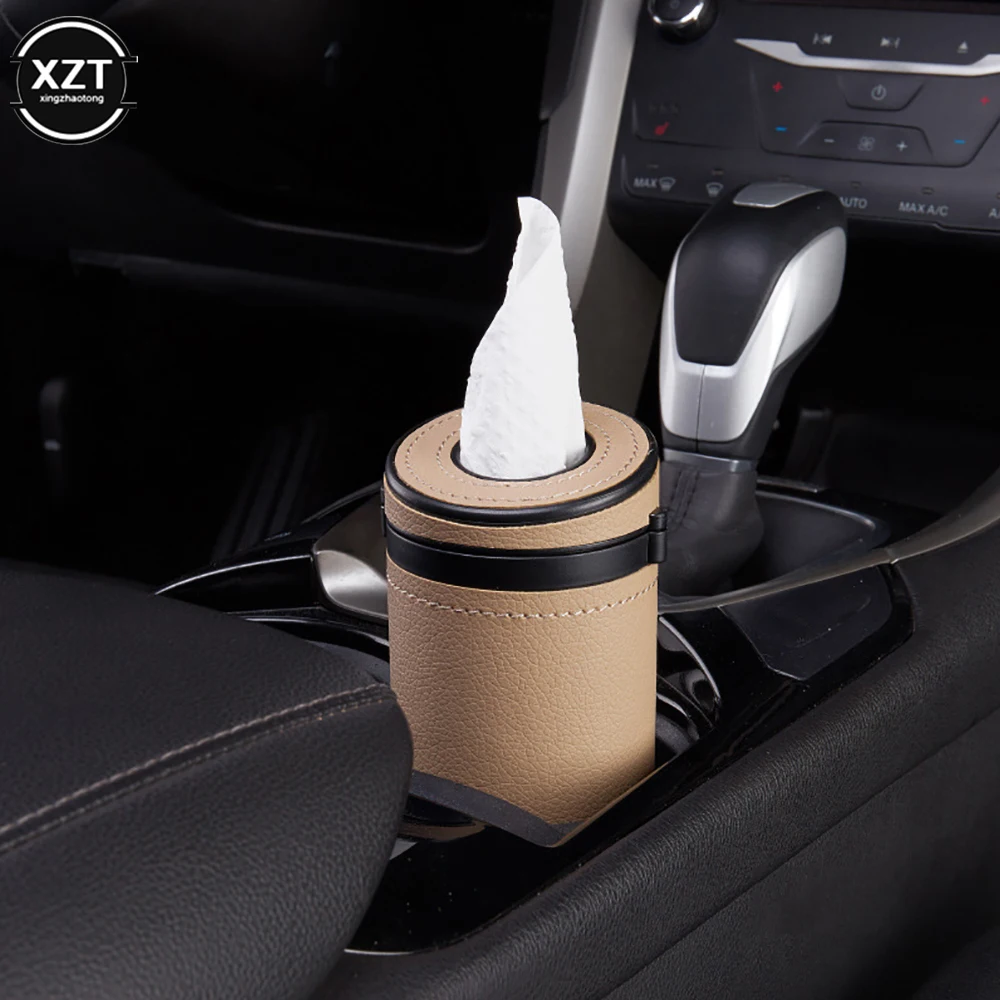 Multifunctional car tissue box