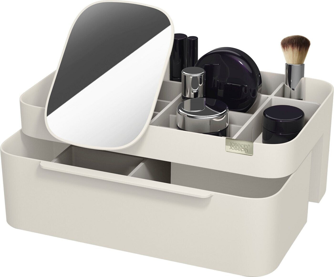 Cosmetic Organizer With Drawer , Mirror