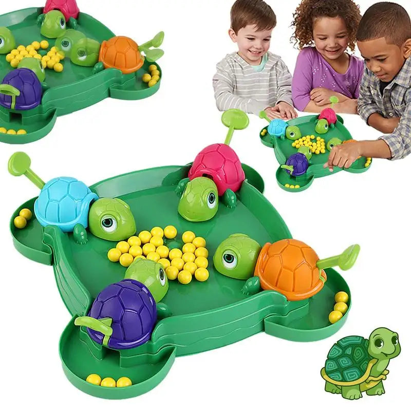 Fun Board Game for 4 Players Turtle Set
