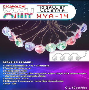 RGB XYA-14 10  مصباح ديكور خارجي 5M LED