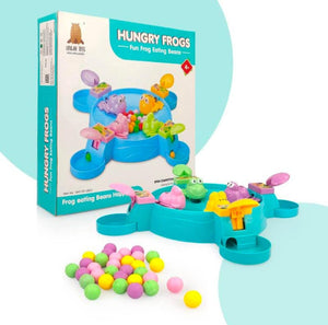 لعبة الضفادع الجائعة الممتعة التي تأكل الفاصوليا