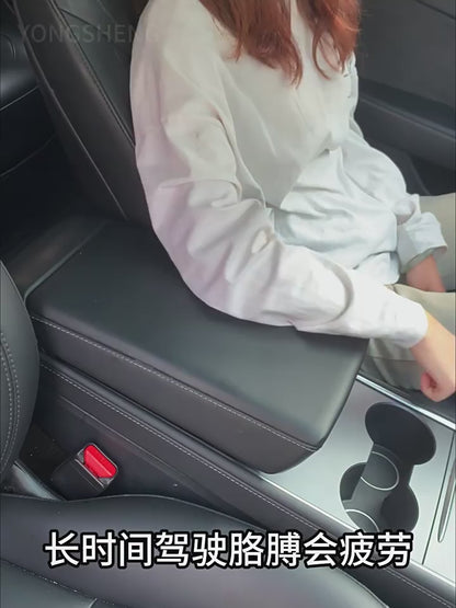 مسند الزراع للسيارة مع أماكن أكواب وتخزين