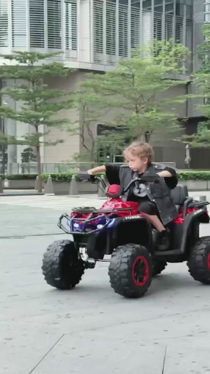 دراجة باجي رباعية كهربائية كبيرة الحجم للأطفال