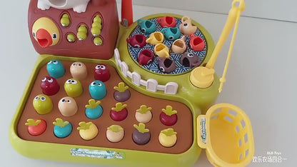 لعبة الضرب التعليمية ABS 4 في 1 للأطفال