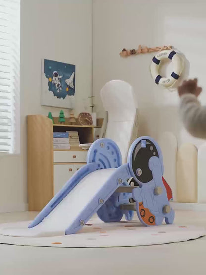 أرجوحة بلاستيكية لرواد الفضاء للأطفال في مرحلة الروضة