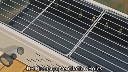 شواية فحم محمولة قابلة للطي