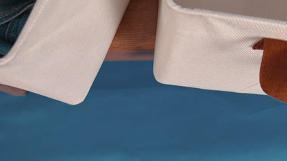 صناديق تخزين قابلة للطي بإطارات معدنية