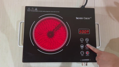 طباخ كهربائي من سيلفر كريست بقوة 3500 وات يعمل باللمس
