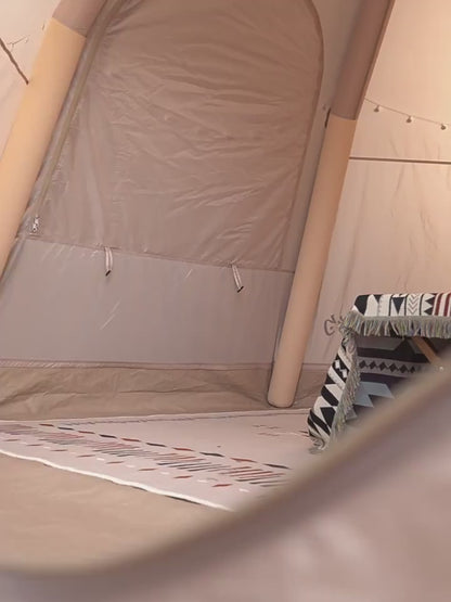 أريكة مرنة قابلة للنفخ أوتوماتيكيًا